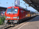 DB 193 334 wartet am Hauptbahnhof Wanne-Eickel auf die Weiterfahrt.