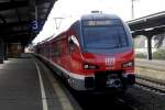 1428 009 (vorn) und 007 in Wanne-Eickel Hbf, abfahrbereit als RB 42 nach Essen (26.2.15).