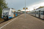 423 007 als S6 der S-Bahn Stuttgart in Weil der Stadt.