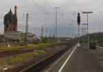 Gleisvorfeld in Wiesbaden Hbf; 17.10.2010