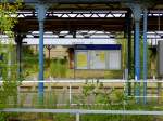 Bahnhof Zittau am 18. August 2014: Keine Fahrgäste, viel Grün. Nur ab und an stört ein schwach besetzter Desiro die Idylle.