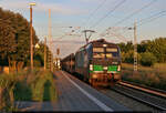 Unverhofft geht in Zscherben noch ein letzter Zug vor  Licht aus  ins Netz.
6193 205-2 (Siemens Vectron) wurde vom Bahnsteig aus mit leeren Autotransportwagen der BLG Logistics Group AG & Co. KG Richtung Sangerhausen gesehen.
Eine Woche später sollte sie mir <a href= https://www.bahnbilder.de/bild/deutschland~e-loks~br-6-193-siemens-vectron-x4e/1384033/6193-205-2-siemens-vectron-zieht-leere.html  target= _blank >an der Nord-Süd-Strecke bei Niedernjesa</a> wieder begegnen.

🧰 ELL Austria GmbH (European Locomotive Leasing), aktueller Mieter unbekannt
🕓 9.6.2024 | 20:55 Uhr