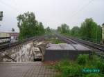 Ein Blick vom Haltepunkt Zwickau-Plbitz in Richtung Zwickau Hbf.