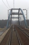 Oderbrücke  bei Frankfur Oder aus dem IC aufgenommen.25.03.2016 10:53 Uhr.