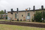 Signalsammlung des Eisenbahnmuseums Rheinsberg. // Rheinsberg (Mark); Museumsteil // 1. Juli 2020