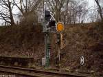 Ich hatte das Einfahrvorsignal aus Richtung Amelunxen schon vor lngerer Zeit einmal aufgenommen.Nun steht das neue KS-Signal fr Ottbergen.