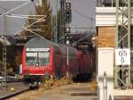 Signal 62P25 zeigt einer RB 45 Vmax 50 in Richtung R wie Riesa an. So gesehen am 31.10.2011 in Chemnitz HBF.