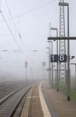 Vom Sinn des Vorsignalwiederholers zeugt das Bild  Märznebel in Naumburg  29.03.2014 10:24 Uhr.