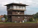 Fahrdienstleiterstellwerk B3 in Stralsund Hbf am 16.September 2010.