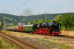 01 1104 FD mit Sonderzug nach Hameln in Wuppertal Steinbeck, am 24.06.2023.