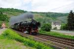 Gleich zwei ltender fhrte 01 1066 fr ihren schweren Sonderzug nach Bacharach mit.