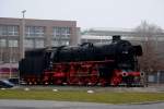 01 1063 Denkmallok vor dem Braunschweiger Hauptbahnhof am 29.01.2011