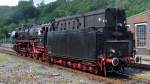 Die 01 1066 bei Fhrerstands-Mitfahrten im Eisenbahnmuseum Bochum Dahlhausen zum Dampftag am 18.9.2010.