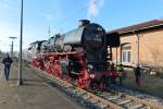 01 1066 mit DPE 24245 Stuttgart - Steinach (b. Rothnburg) am 19.12.15 in Dombühl.