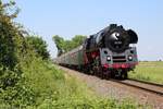 01 519 EFZ - Eisenbahnfreunde Zollernbahn mit einem Westfalendampf-Sonderzug bei Darlingerode am 26.05.2018