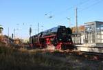 13.10.18 Bernau (bei Berlin) 01-0509 der Press mit Sonderzug nach Rügen.