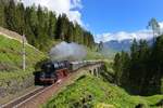 01 533 mit einem Sonderzug am 04.05.2013 bei Bad Hofgastein.