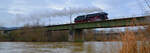 Am Montag, 10.01.2022, überführten die Eisenbahnfreunde Zollernbahn (EFZ) ihre Schnellzugdampflok 01 519 von Rottweil über Kornwestheim, Heilbronn, Würzburg und Schweinfurt nach