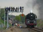 01 0509-8 an der Wolsztyner Signalbrcke.