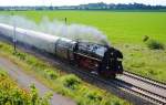 BR 01 0509-8 vor dem Sonderzug nach Wernigerode.