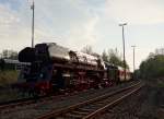 01 509 und 118 770 sind am 25.04.14 in Falkenstein/V.