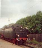 Dampflok 01 150 nahe Regensburg Hauptbahnhof