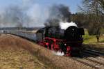 Die Dampflok 001 180-9 der Ulmer Eisenbahnfreunde e.V.