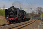 Dampfsonderzug von Dresden nach München mit der 01 2066.