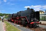 Historische Eisenbahn Frankfurt 01 118 am 21.05.18 beim Bahnhofsfest in Königstein (Taunus)