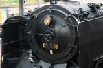 01 118 zu Besuch beim Gppinger Modellbahntreff am 20.09.2009.