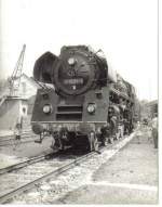 BR 01 1531-1 auf der Fahrzeugausstellung in Erfurt-West im Jahre 1986.