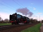 Historische Eisenbahn Frankfurt am Main 01 118 als Überführungsfahrt von Meiningen nach Frankfurt am Main Ost am 01.04.16 bei Maintal Ost