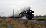 03 1010 führte am 15.12.18 einen Sonderzug von Leipzig nach Wernigerode.