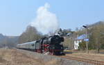 03 2155-4 WFL - Wedler & Franz GbR von Weimar nach Nossen in Gleisberg-Marbach 25.03.2018