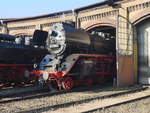 Beim Berliner Eisenbahnfest im Bw Schöneweide dabei war als Gastlok auch 03 2155.