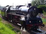 BR 03 1010-2 am 26.08.07 bei der groen Lokpaarade des schsischen Eisenbahnmuseum Chemnitz-Hilbersdorf.