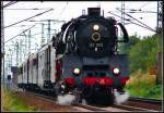  Abschiedsfahrt nach Stralsund   Hier fhrt 03 1010, mit dem Sonderzug, zurck nach Berlin.