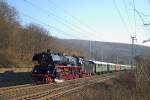 Die Berliner Eisenbahnfreunde umrundeten mit ihrem Sonderzug den Harz.