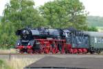 03 1010 auf der Rckfahrt der Dampfsonderfahrt aus Goslar nach Bremen am Abend des 09.07.2011 bei Othfresen