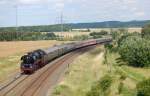 03 1010 mit DPE 92819 Bremen - Goslar, am 09.07.2011 kurz vor dem Esig von Goslar.