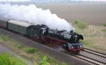 BR 03 1010 vor dem Sonderzug nach Wernigerode.