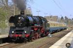 03 1010 und 212 039-2 mit dem Pendelzug am 20.04.2013 in Wattenscheid Höntrop.