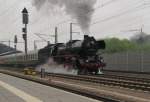 WFL 03 2155-4 mit dem  Bayernexpress  DPE 25040 von Weimar nach Neuenmarkt-Wirsberg, am 12.04.2014 in Erfurt Hbf.