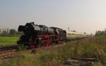 WFL 03 2155-4 auf  Thüringen Rundfahrt  mit dem DPE 80682 von Oberhof nach Sömmerda unt. Bf, am 03.10.2014 in Gispersleben.