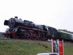 031010 hat mit einem Sonderzug zum Dampfloktag 2003 am 06.09.2003 Meiningen erreicht