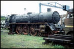 Blick ins AW Meinigen. Dort stand am 10.9.1994 eine Dampflok der Baureihe 03 im Freigelände. Es könnte sich um 03295 gehandelt haben.