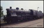 1000 Jahr Feier am 20.5.1993 in Potsdam: Noch einmal präsentierte die Reichsbahn auf dem Gelände am Hauptbahnhof Potsdam einen Großteil ihrer Museums Lokomotiven. 
Selten in Außen Ausstellungen zu sehen: S 101135