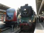 WFL-Sonderzug mit 18 201 von Rostock nach Dresden am 07.06.2008.