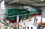 Endlich geschützt untergestellt: 18 314 am 11.08.2005 im Technikmuseum Sinsheim.