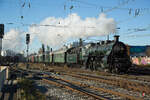 S 3/6 3673 (18 478) in München Süd dreht schön ihre Runden um München am 30.11.24.